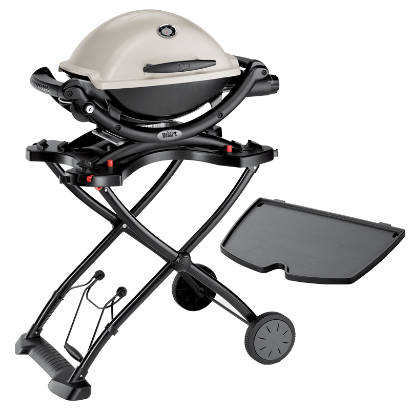 Weber Baby Q Premium Classic Q1200 Gas Barbecue LPG Cart